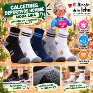 RI-ML-00881 Calcetines Deportivos Hombre Moda Lina Diseño 600245