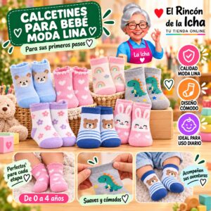 RI-ML-00915 Calcetines para Bebé Moda Lina Diseño 600202
