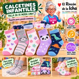 RI-ML-00941 Calcetines Infantiles Talla 26-31 Moda Lina Diseño 600190