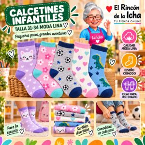 RI-ML-00952 Calcetines Infantiles Talla 31-34 Moda Lina Diseño 600193