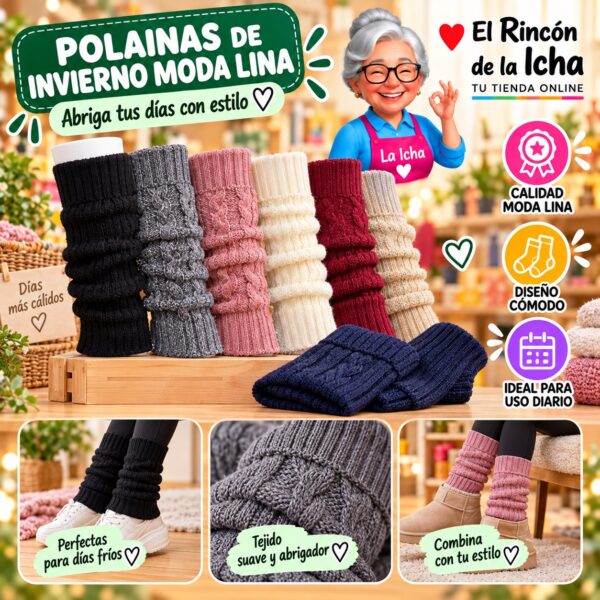 Polainas de Invierno Moda Lina Diseño 600351
