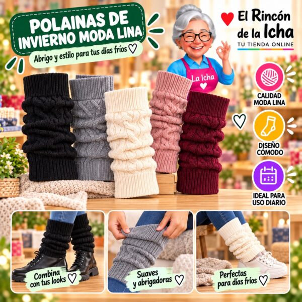 RI-ML-00984 Polainas de Invierno Moda Lina Diseño 600349