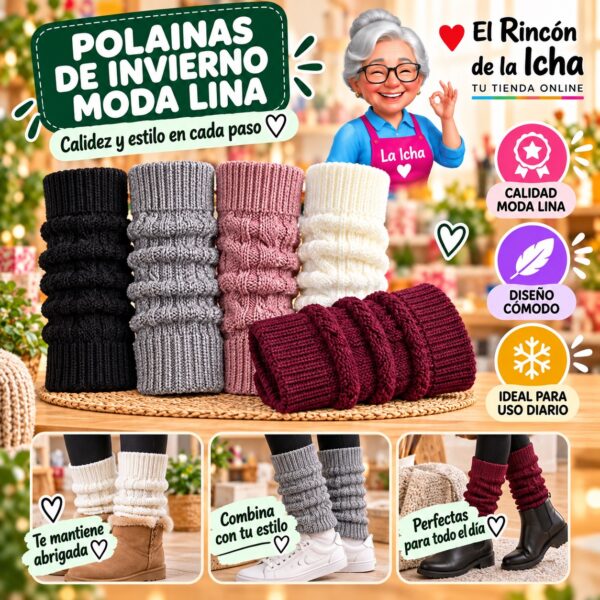 Polainas de Invierno Moda Lina Diseño 600353