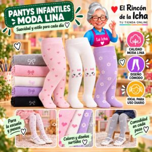 RI-ML-00988 Pantys Infantiles Moda Lina Diseño 600485