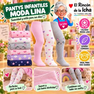 RI-ML-00990 Pantys Infantiles Moda Lina Diseño 600487
