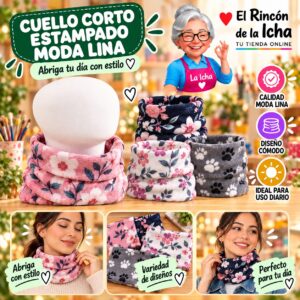 Cuello Corto Estampado Moda Lina Diseño 950308-11