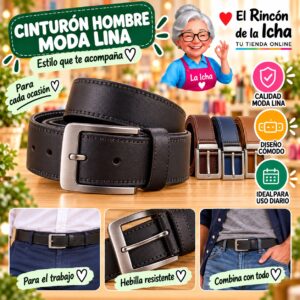 RI-ML-01143 Cinturón Hombre Moda Lina Diseño 175449