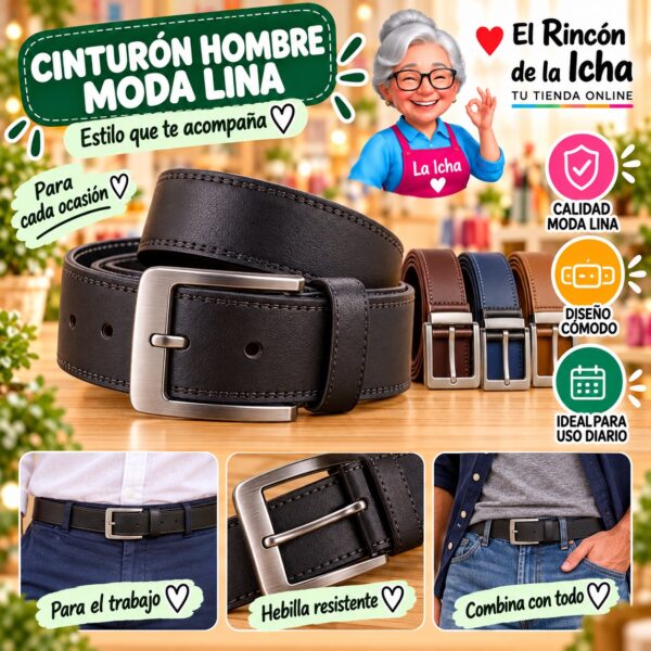 Cinturón Hombre Moda Lina Diseño 175449