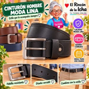 RI-ML-01144 Cinturón Hombre Moda Lina Diseño 175451