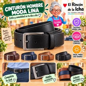 RI-ML-01147 Cinturón Hombre Moda Lina Diseño 175323