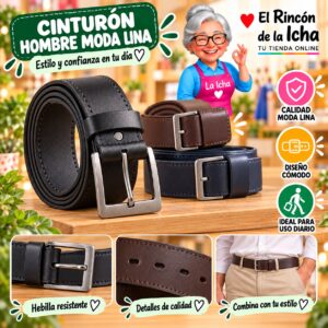 RI-ML-01155 Cinturón Hombre Moda Lina Diseño 175550