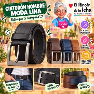 RI-ML-01160 Cinturón Hombre Moda Lina Diseño 175460