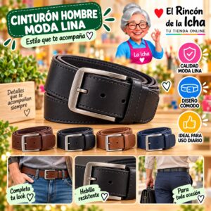 RI-ML-01161 Cinturón Hombre Moda Lina Diseño 175452