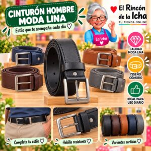 RI-ML-01165 Cinturón Hombre Moda Lina Diseño 175511