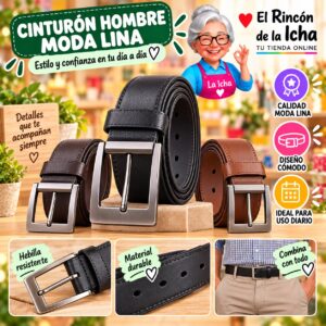 RI-ML-01166 Cinturón Hombre Moda Lina Diseño 175513