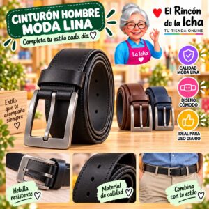 RI-ML-01167 Cinturón Hombre Moda Lina Diseño 175514