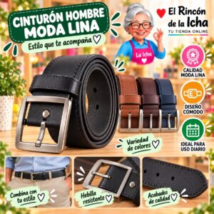 RI-ML-01168 Cinturón Hombre Moda Lina Diseño 175453