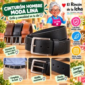 RI-ML-01172 Cinturón Hombre Moda Lina Diseño 175269