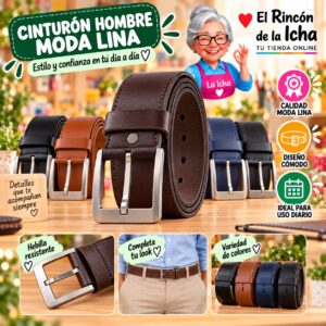 RI-ML-01176 Cinturón Hombre Moda Lina Diseño 175580