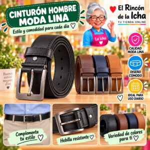 RI-ML-01177 Cinturón Hombre Moda Lina Diseño 175578