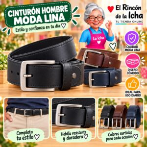 RI-ML-01179 Cinturón Hombre Moda Lina Diseño 175572