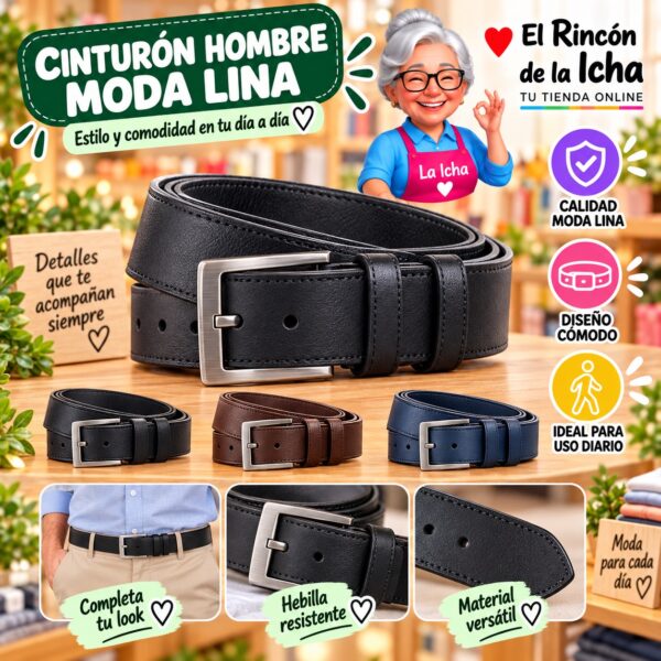 Cinturón Hombre Moda Lina Diseño 175548