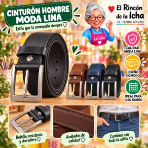 RI-ML-01187 Cinturón Hombre Moda Lina Diseño 175340