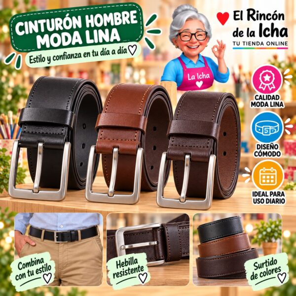 Cinturón Hombre Moda Lina Diseño 175477