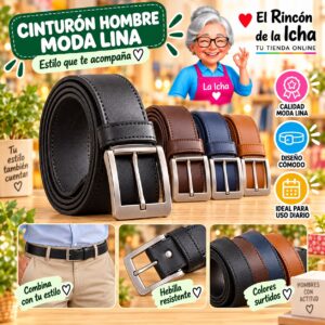 RI-ML-01191 Cinturón Hombre Moda Lina Diseño 175332