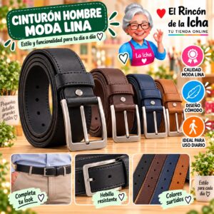 RI-ML-01193 Cinturón Hombre Moda Lina Diseño 175482