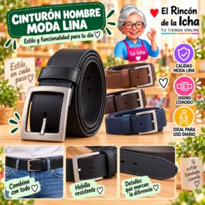 RI-ML-01194 Cinturón Hombre Moda Lina Diseño 175479