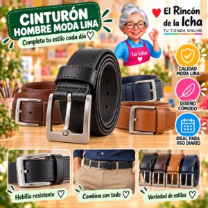 RI-ML-01195 Cinturón Hombre Moda Lina Diseño 175480