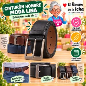 RI-ML-01196 Cinturón Hombre Moda Lina Diseño 175447