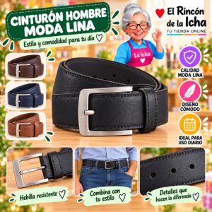 RI-ML-01198 Cinturón Hombre Moda Lina Diseño 175458