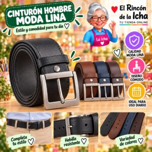 RI-ML-01201 Cinturón Hombre Moda Lina Diseño 175331