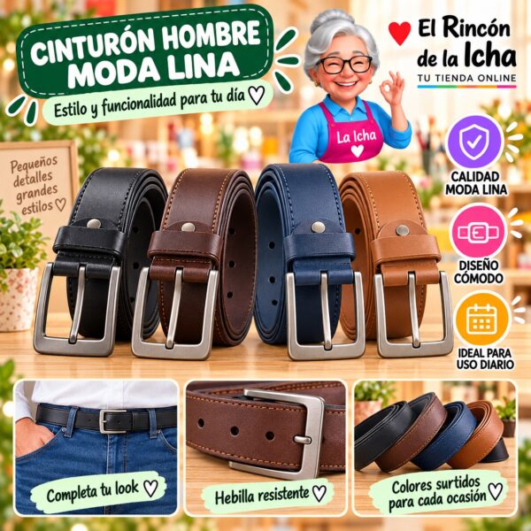 Cinturón Hombre Moda Lina Diseño 175475