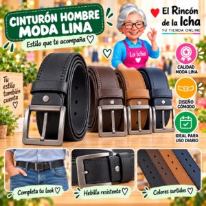RI-ML-01203 Cinturón Hombre Moda Lina Diseño 175502