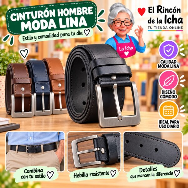 Cinturón Hombre Moda Lina Diseño 175481
