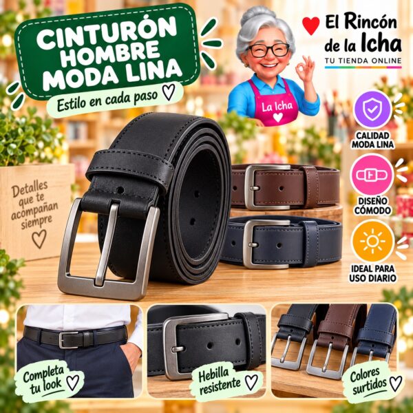 RI-ML-01206 Cinturón Hombre Moda Lina Diseño 175557