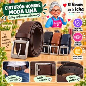 RI-ML-01209 Cinturón Hombre Moda Lina Diseño 175560