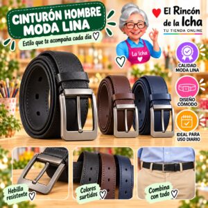 RI-ML-01211 Cinturón Hombre Moda Lina Diseño 175149