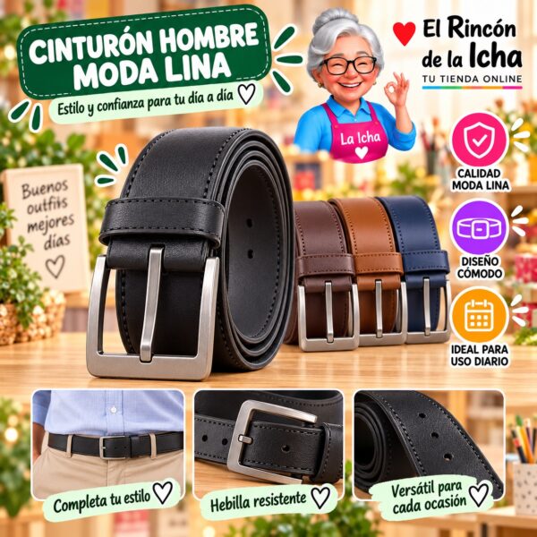 Cinturón Hombre Moda Lina Diseño 175353