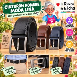 RI-ML-01213 Cinturón Hombre Moda Lina Diseño 175456