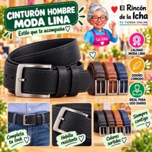 RI-ML-01215 Cinturón Hombre Moda Lina Diseño 175501