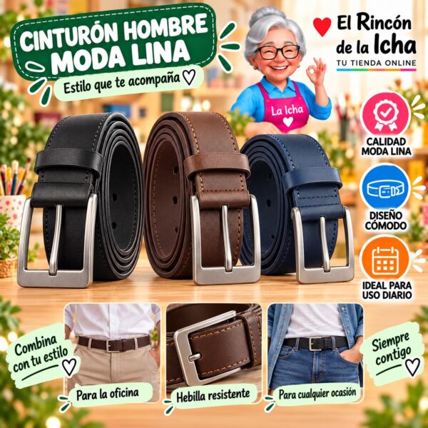 Cinturón Hombre Moda Lina Diseño 175064