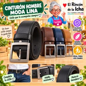 RI-ML-01218 Cinturón Hombre Moda Lina Diseño 175346