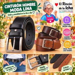 RI-ML-01219 Cinturón Hombre Moda Lina Diseño 175348