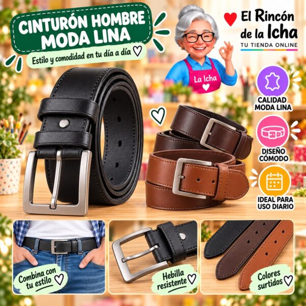 Cinturón Hombre Moda Lina Diseño 175348