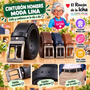 RI-ML-01222 Cinturón Hombre Moda Lina Diseño 175520