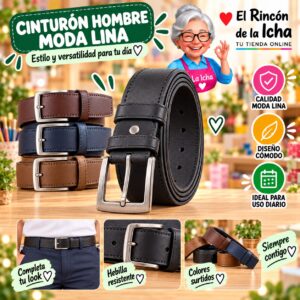 RI-ML-01224 Cinturón Hombre Moda Lina Diseño 175157